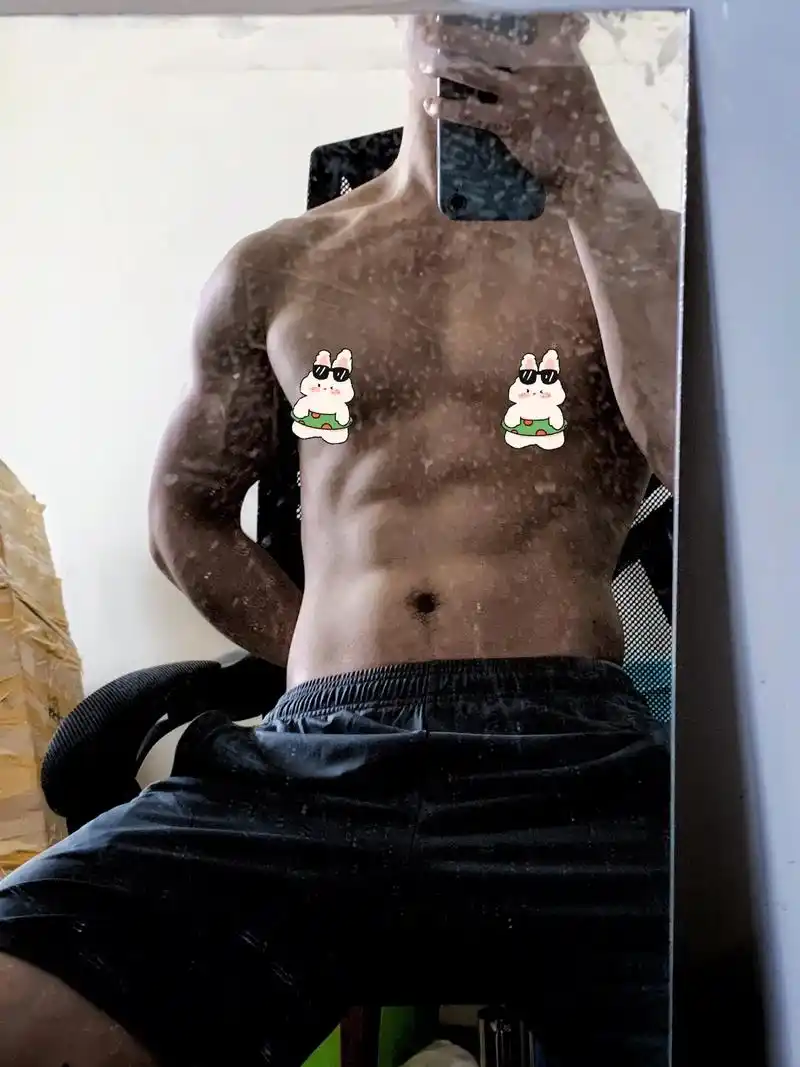 很多人都在叫你等 那么你等到了吗 #腹肌 #对镜拍 #健身  - 抖音