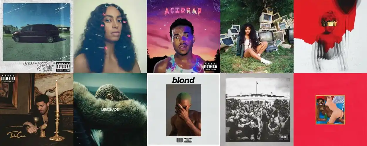 这是属于美国年轻人心里近十年最佳的前十张专辑