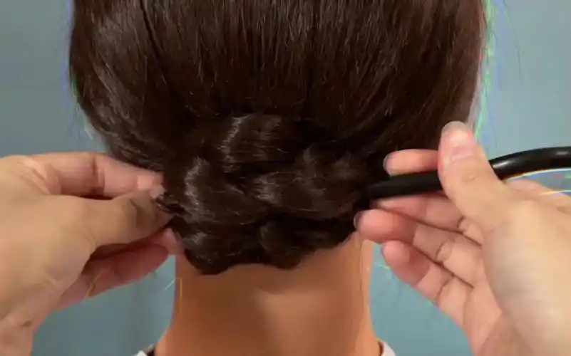 手残党也学的会的发簪盘发