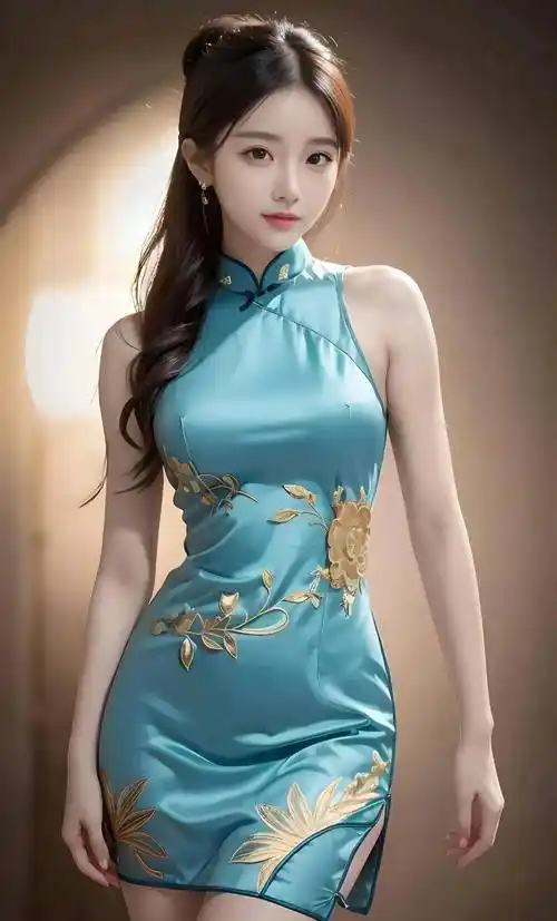 惊艳之美,旗袍女神的_女性_魅力_传统