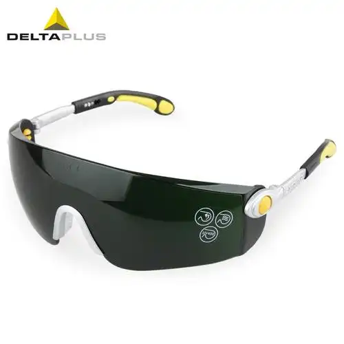 代尔塔电焊护目镜防强光防护眼镜聚碳酸酯镜片镜腿可调