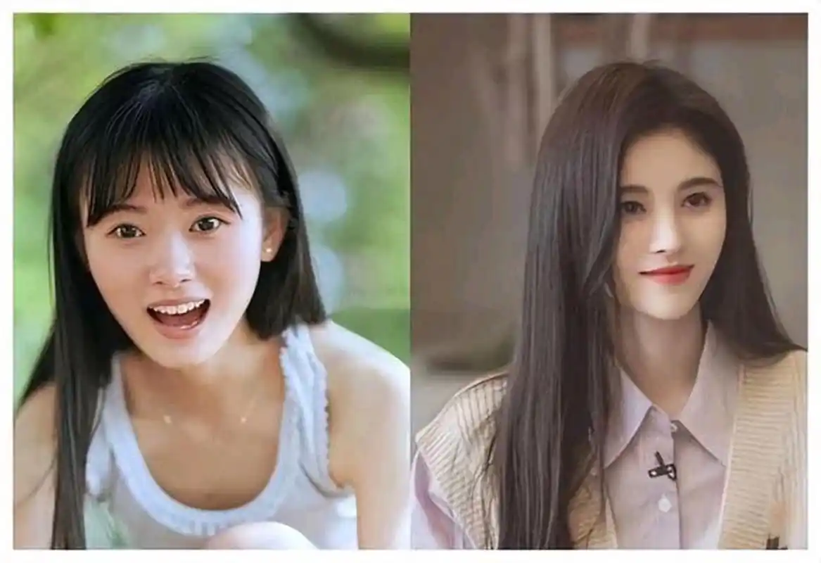 鞠婧祎刚出道的时候和现在完全判若两人!