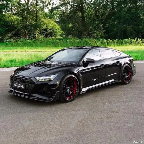audi rs7 sportback黑武士演绎的很完美