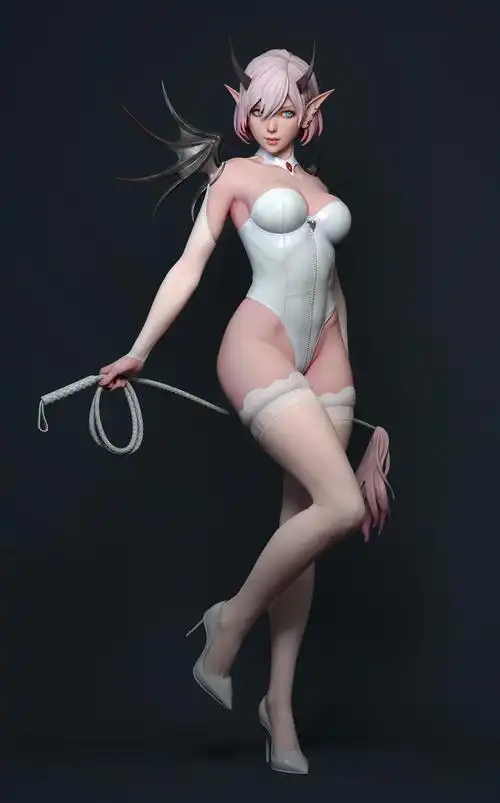 高端模型手办 zbrush|三维|人物/生物|cg高端视频小坤 - 原创作品