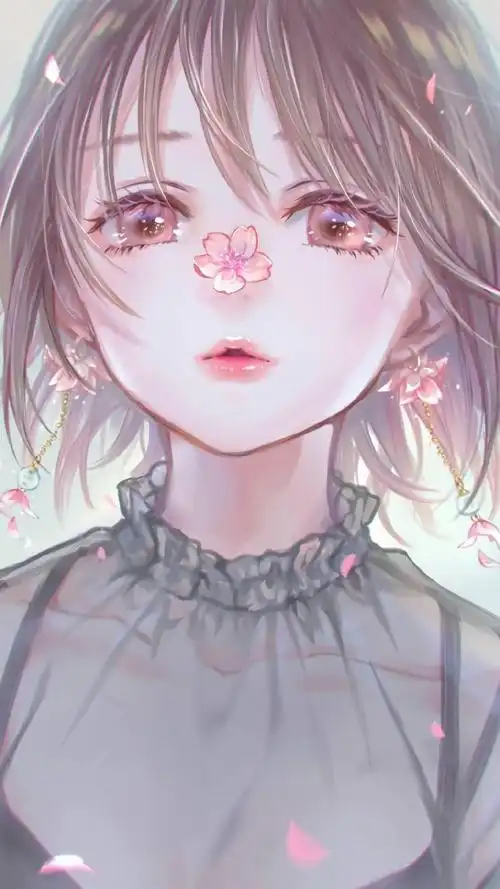 性感美女清纯美女动漫美女动漫卡通清新唯美