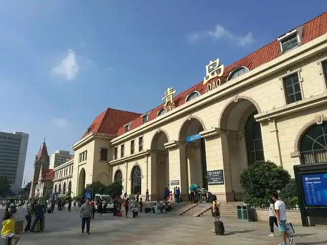 青岛火车站,全国唯一一座欧式建筑的火车站
