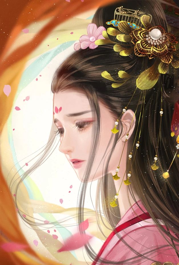 古风手绘绝代风华皇后壁纸:后宫佳丽三千人,三千宠爱在一身
