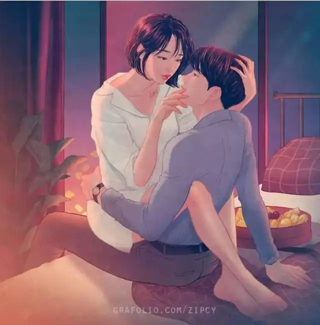 情侣间羞羞的日常,不但不色情,还引来69万人点赞