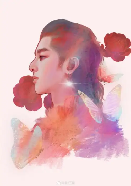 为华晨宇演唱会南京站手绘海报##一起来看演唱会