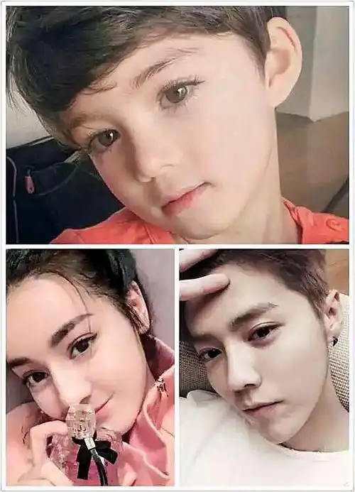 网友们够八卦把鹿晗迪丽热巴的小孩都造出来了