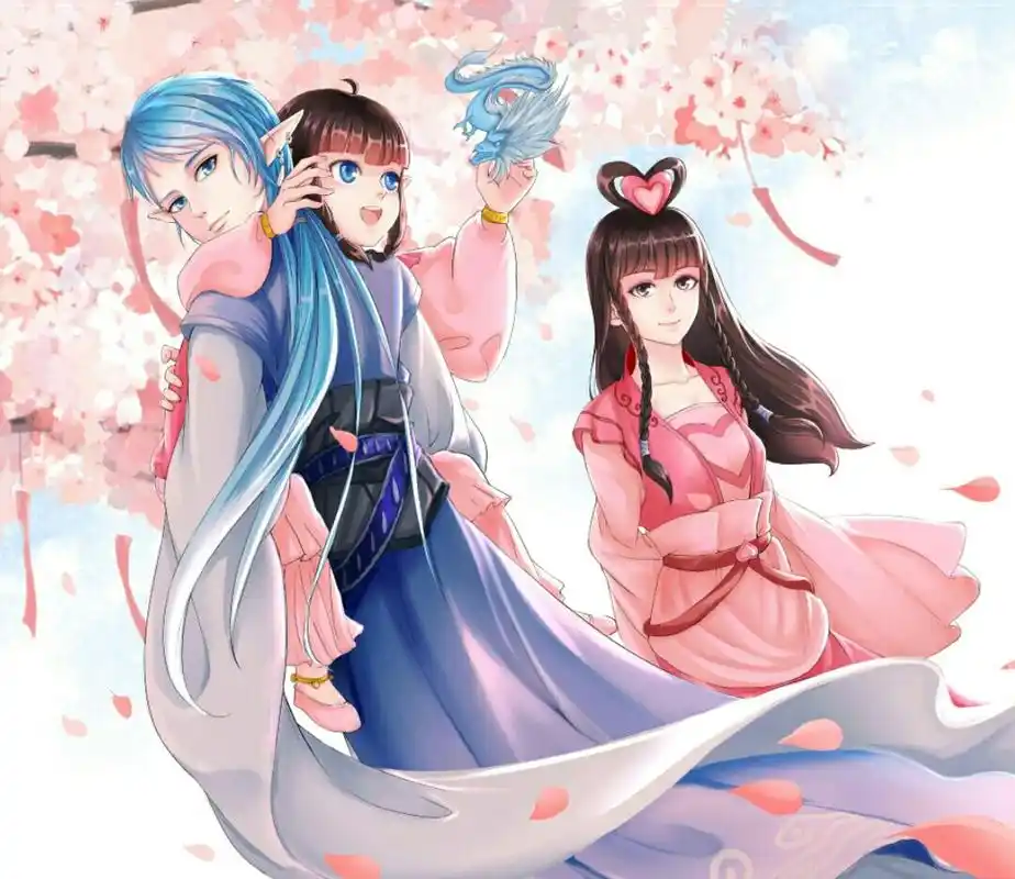 叶罗丽:当王默和水王子从3d的变成2d的,"婚纱照"惊艳十足