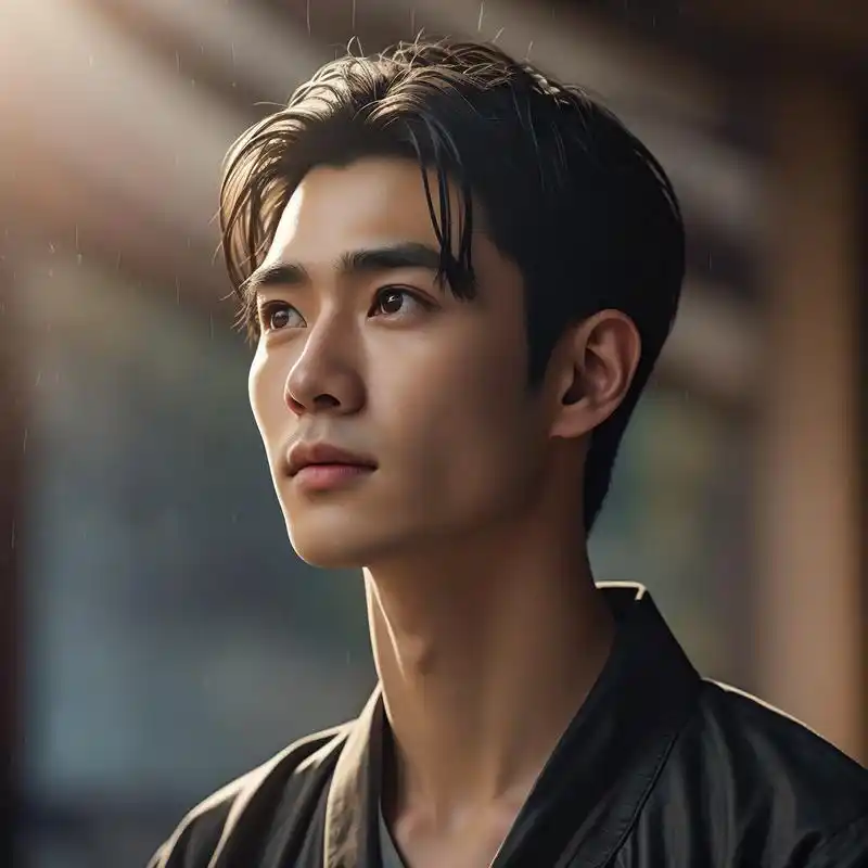 90冷酷帅气真人男生头像92