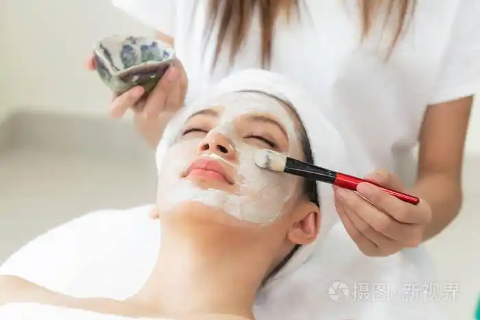 抗衰老, 面部皮肤护理和奢侈生活方式的概念