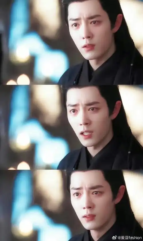 #肖战时影皱眉剧照#