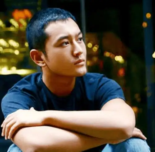 黄晓明年轻的时候,剪着一头短发,侧脸看着很像吴彦祖,不得不说有一个