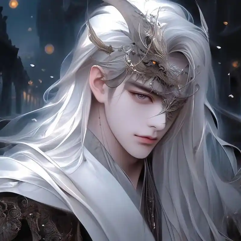 面具男|古风头像二次元头像|男生头像