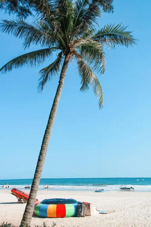 夏天阳光海岸沙滩