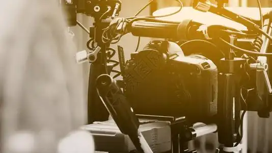 导向贴图专业的三脚架电影片场摄机幕后背景电影摄制组作像背景