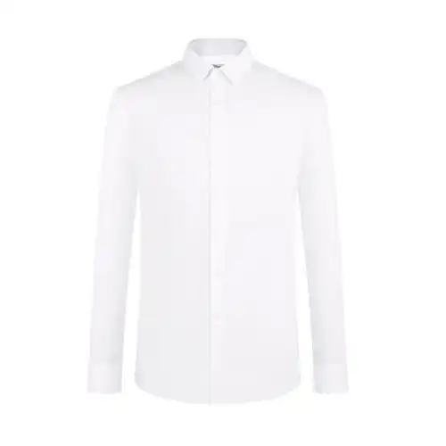 柒牌男装衬衫男21春季长袖春季新款正装商务修身青年潮流白衬衣男120