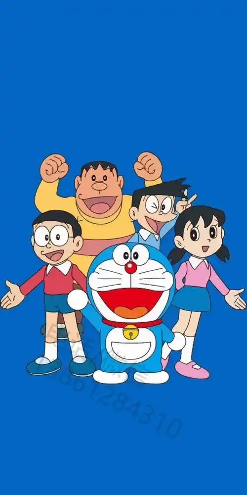 涂鸦图库-哆啦a梦