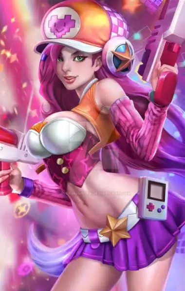 lol 女枪 赏金猎人 厄运小姐 好运姐 电玩女神