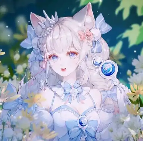 人见人爱花见花开的小姐姐女生动漫头像