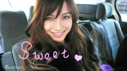 香港靓模angelababy美图