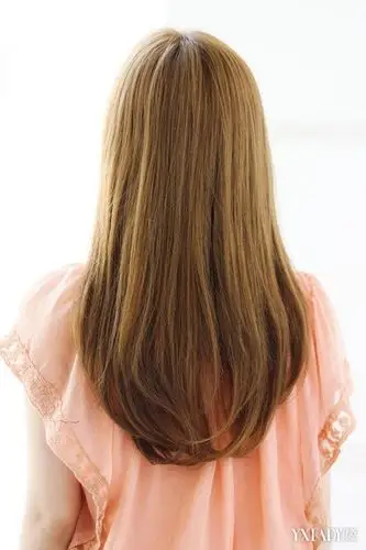 长直发背面图片染发8种染色发型介绍给你