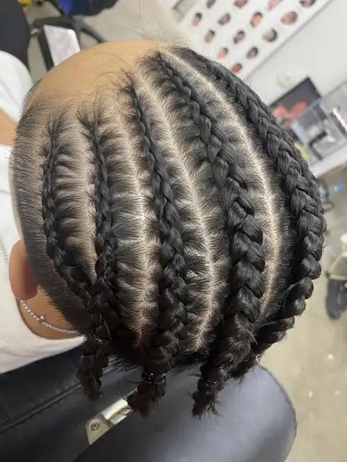 昆明地垄沟  #昆明美式脏辫 #昆明非洲辫 #昆明扭博辫 #昆明钩针拉美