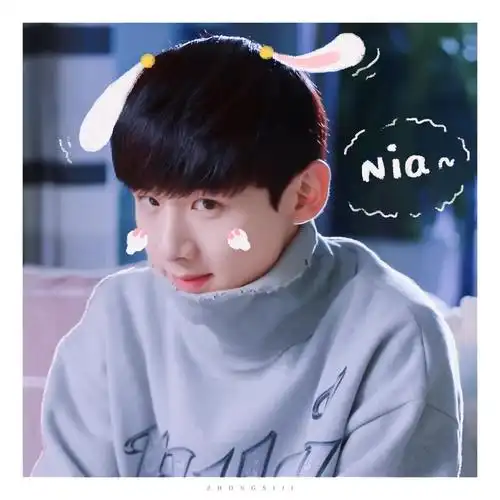 白敬亭 cr:中四叽小兔叽亭可爱