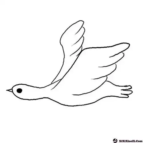 秋天的大雁图片简笔画杨洋简笔画手绘图大雁简笔画大雁南飞简笔画步骤