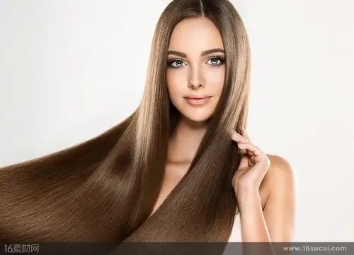 模特写真模特特写外国女子美女身体飘逸的秀发飞扬的秀发高清摄影图片