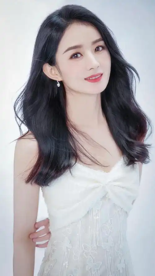 赵丽颖蝴蝶结白裙#唯一纯白的茉莉花,赵丽颖穿白色好清丽好漂亮