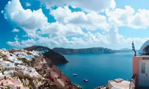 希腊的浪漫,莫过于在爱琴海边看最美日落