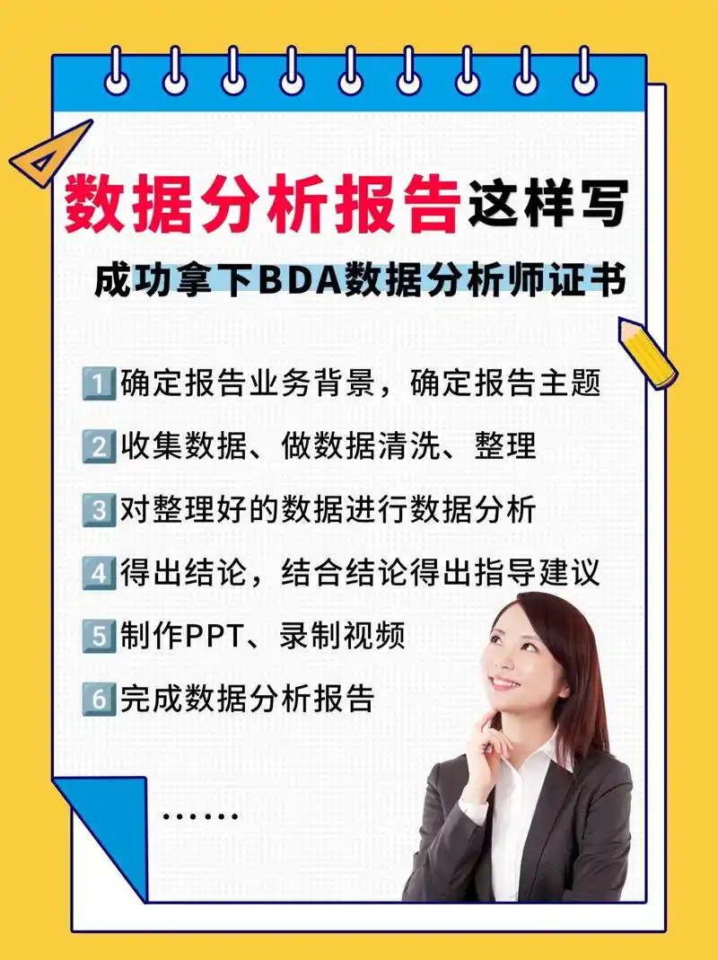 这样写数据分析报告bda高分过.98有很多准备考b - 抖音