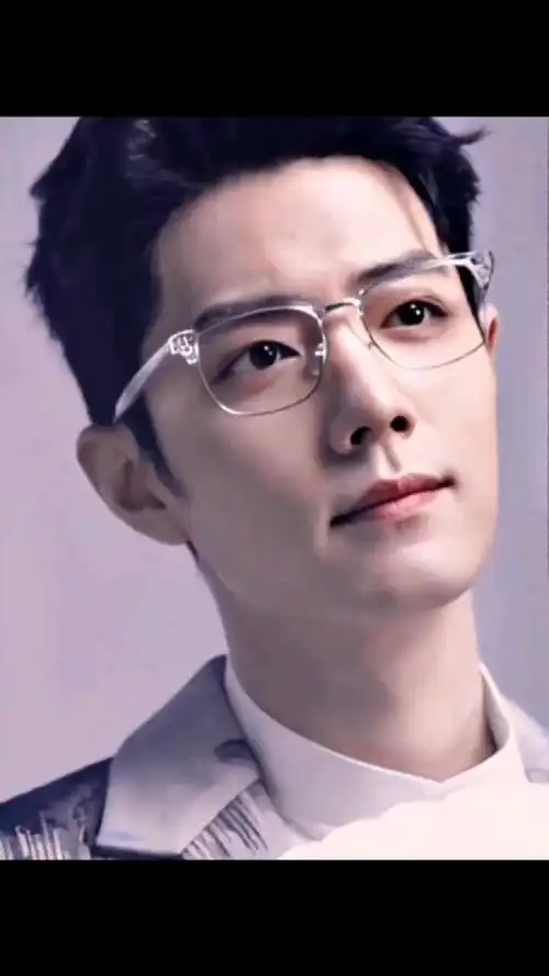 戴眼镜的肖战
