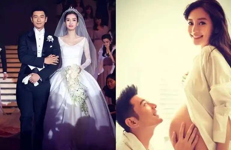 黄晓明93岁姥姥身体康健,年轻时婚纱照曝光,基因很强大_杨颖_婚姻