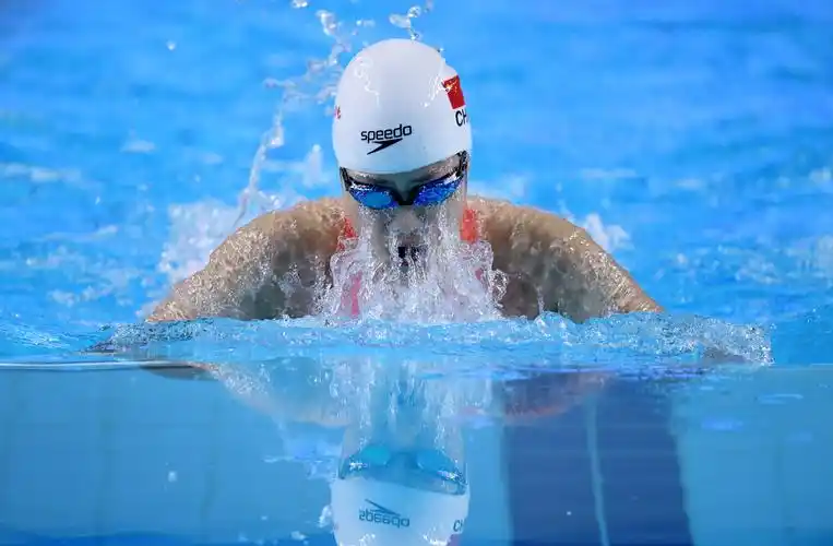 游泳——体校乙组女子50米蛙泳决赛赛况