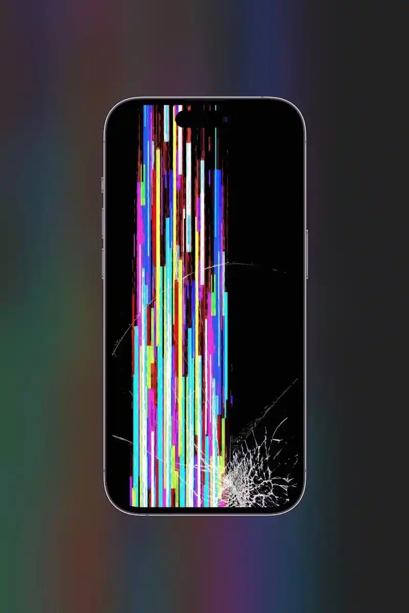 破碎手机屏幕壁纸恶搞朋友