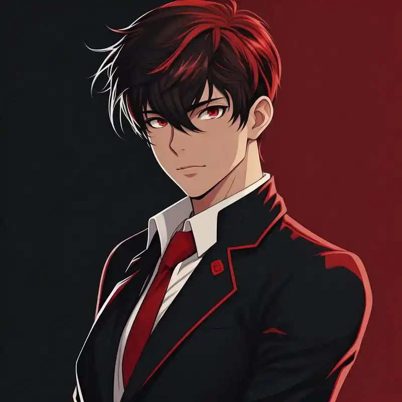 90霸道总裁动漫男生头像97