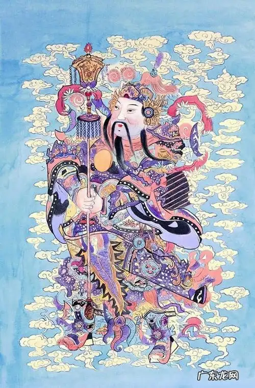 招财风水画 招财进宝钻石画