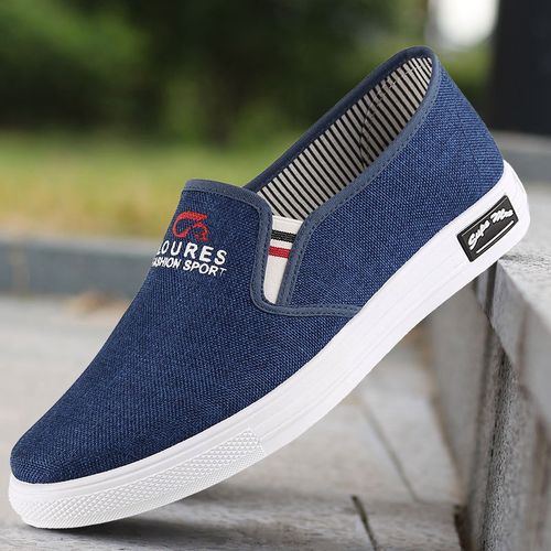 春季男士休闲老北京布鞋男单鞋透气韩版潮流韩版百搭帆布鞋板鞋