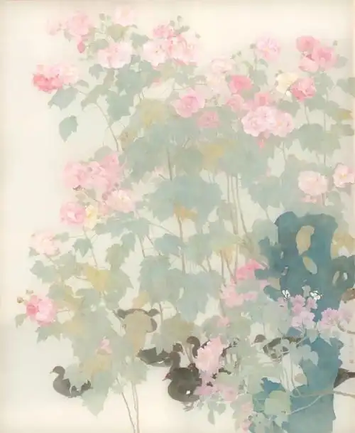 杨娜丨随手掷下红花一朵人间添了一分春色