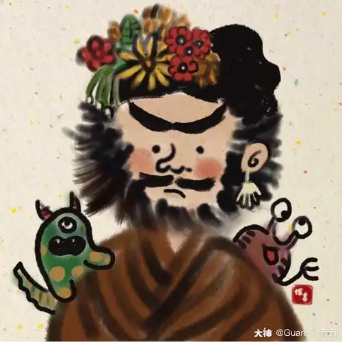 可爱钟馗~捉鬼是把鬼捉.