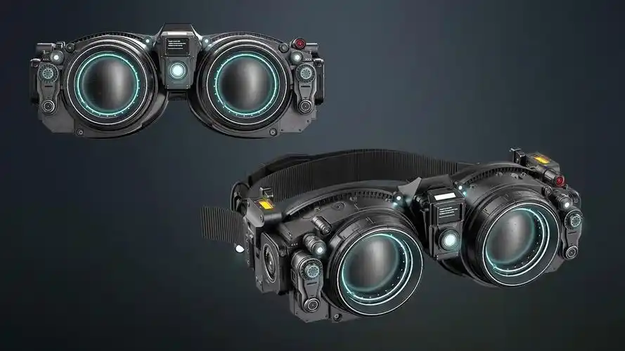 科幻眼镜maya   substance 3d painter