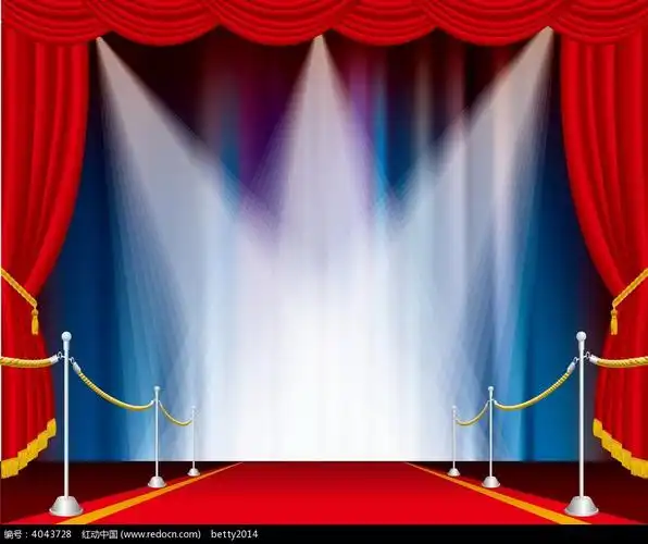 舞台背景效果图