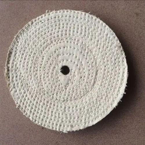 剑麻轮抛光打磨轮2寸-6寸小麻轮片麻布轮 不锈钢抛光 棉线布表带
