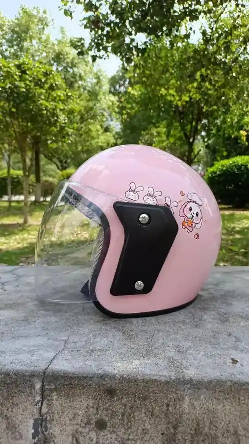 电动车电瓶车头盔男女士款春夏秋冬天可爱半盔全盔安全帽批发