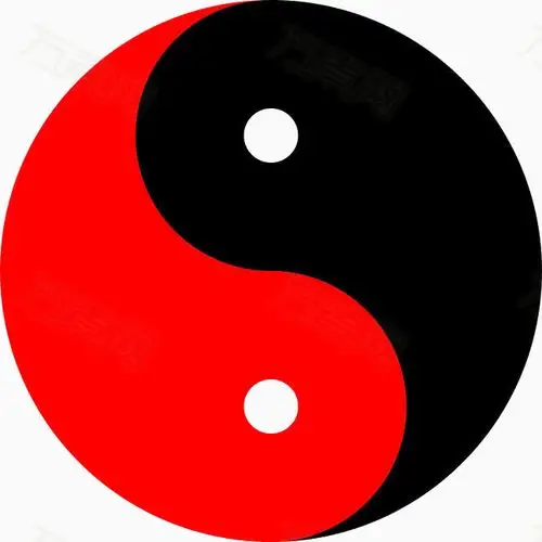 日月星光太极图