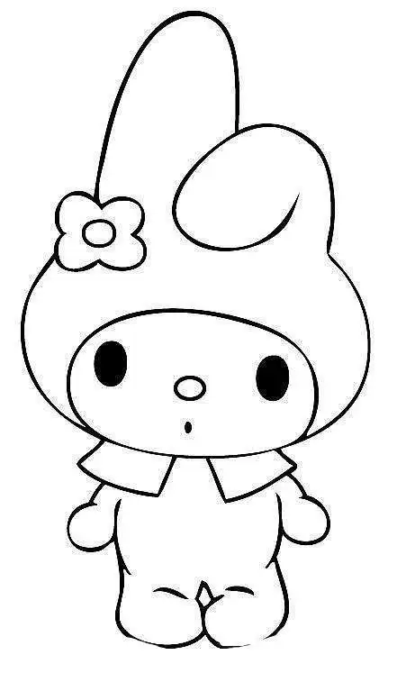 简笔画好看兔子怎么画简笔画图片儿童画绘画吧-画画可爱的小兔子简笔